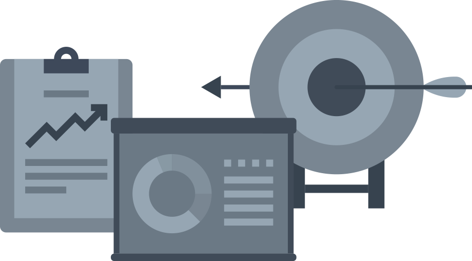 Integrated marketing graphic
